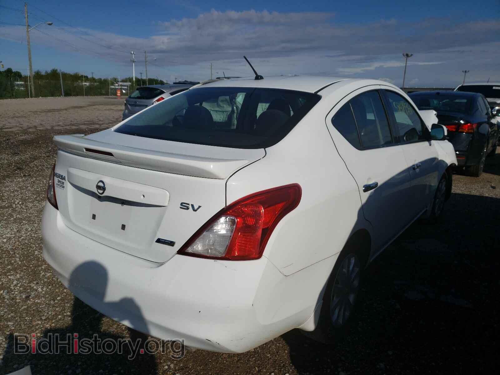 2014 NISSAN VERSA - VIN: 3N1CN7AP2EK454613 - Фото 4