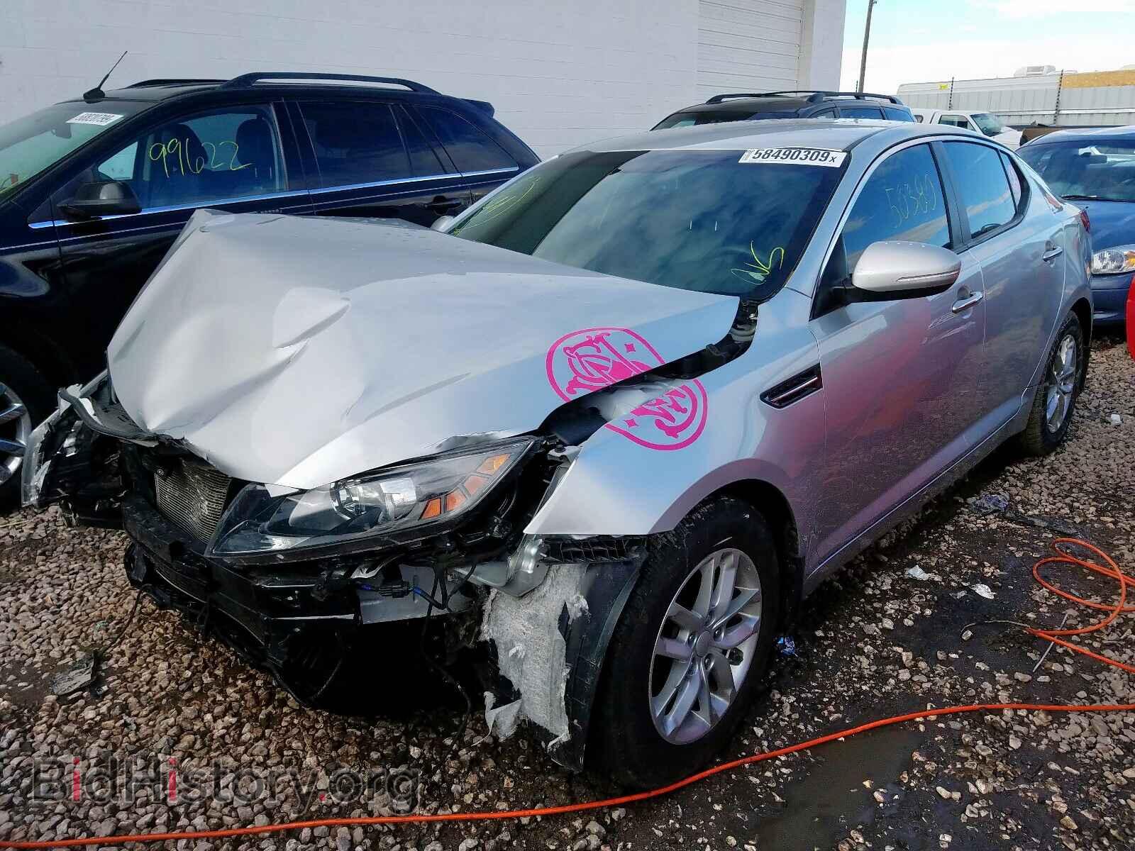 2013 KIA OPTIMA - VIN: KNAGM4A76D5414685 - Фото 2