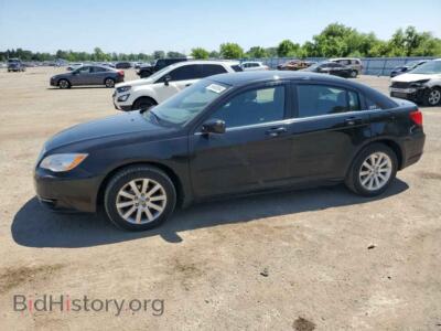 2013 Chrysler 200 LX, black — VIN 1C3CCBAB0DN500026, Copart