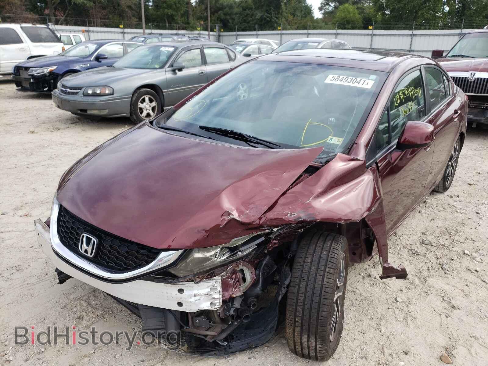 2013 HONDA CIVIC - VIN: 19XFB2F82DE225529 - Фото 2
