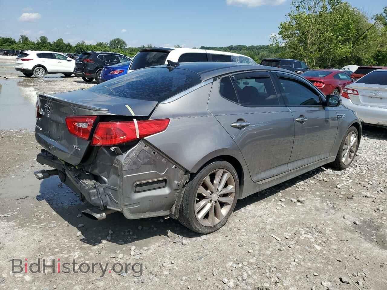 2015 KIA OPTIMA - VIN: 5XXGR4A67FG403916 - Фото 3