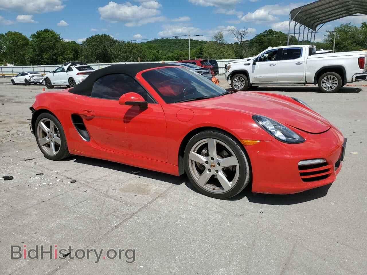 2014 PORSCHE BOXSTER - VIN: WP0CA2A87ES121162 - Фото 4
