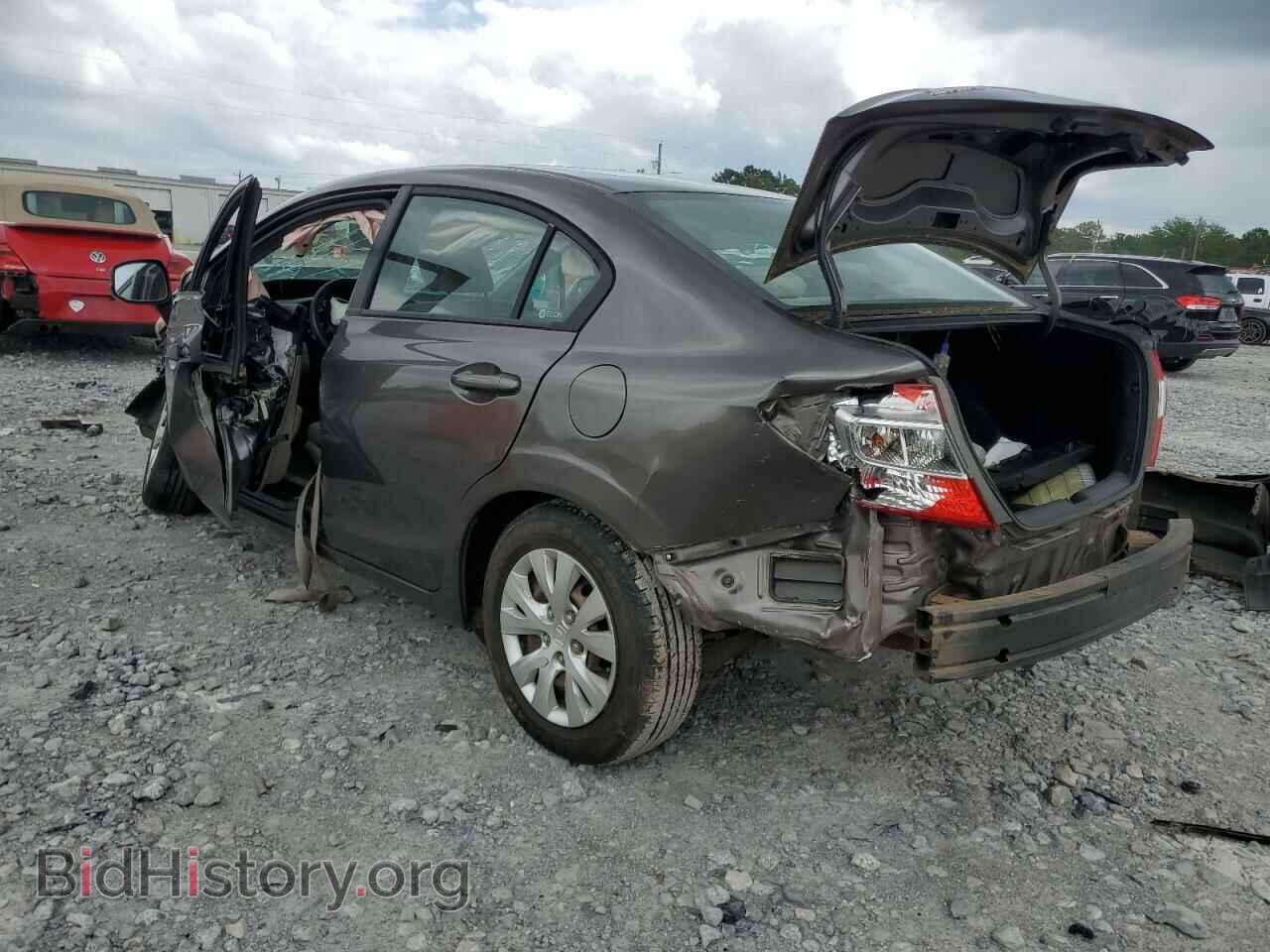 2012 HONDA CIVIC - VIN: 19XFB2F55CE062475 - Фото 2