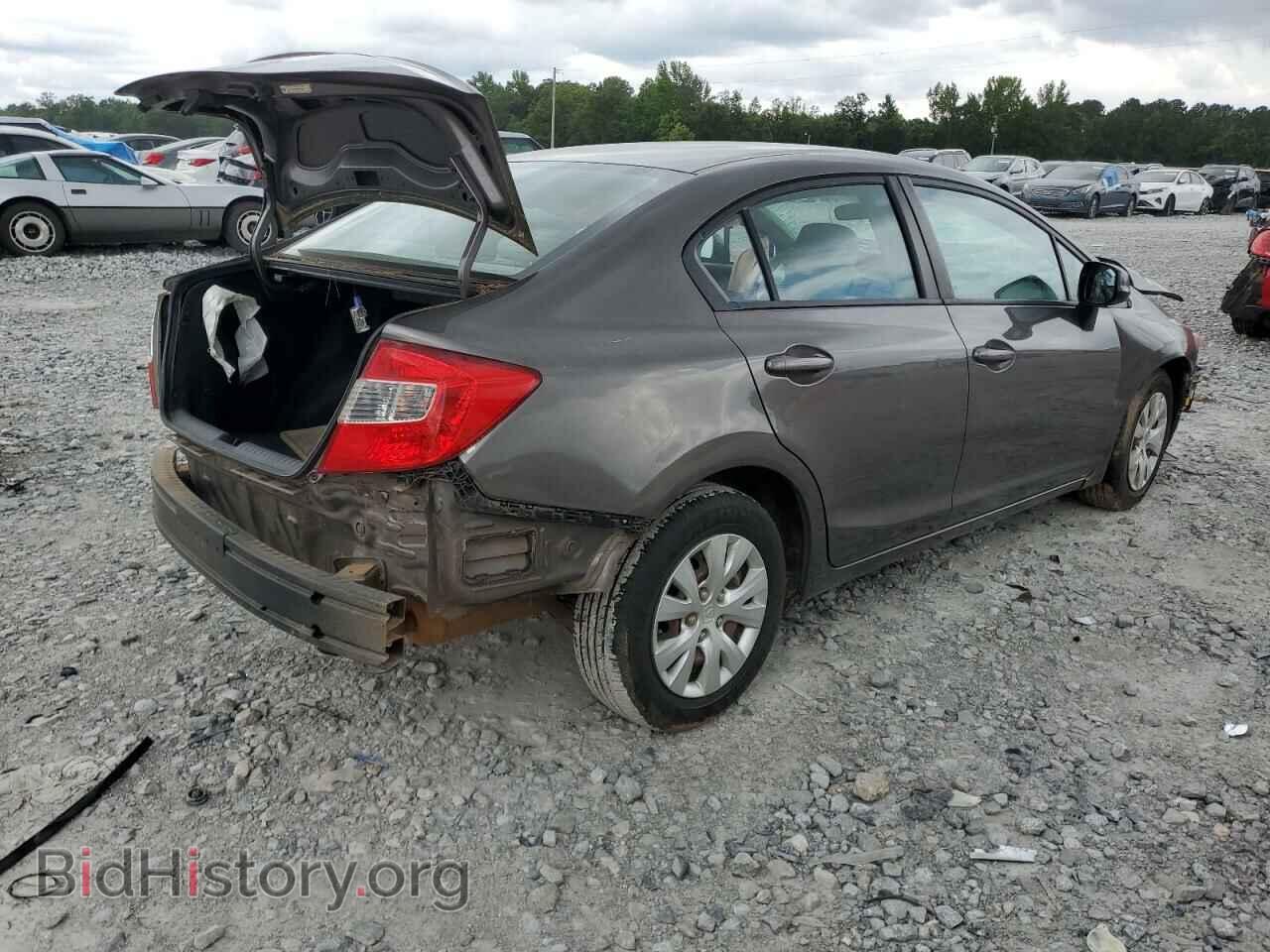 2012 HONDA CIVIC - VIN: 19XFB2F55CE062475 - Фото 3