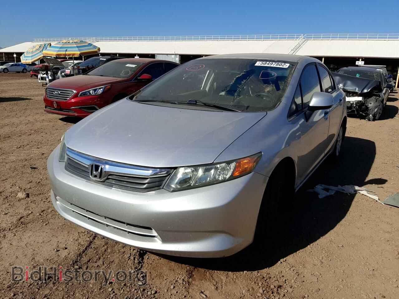2012 HONDA CIVIC - VIN: 19XFB2F57CE306496 - Фото 2