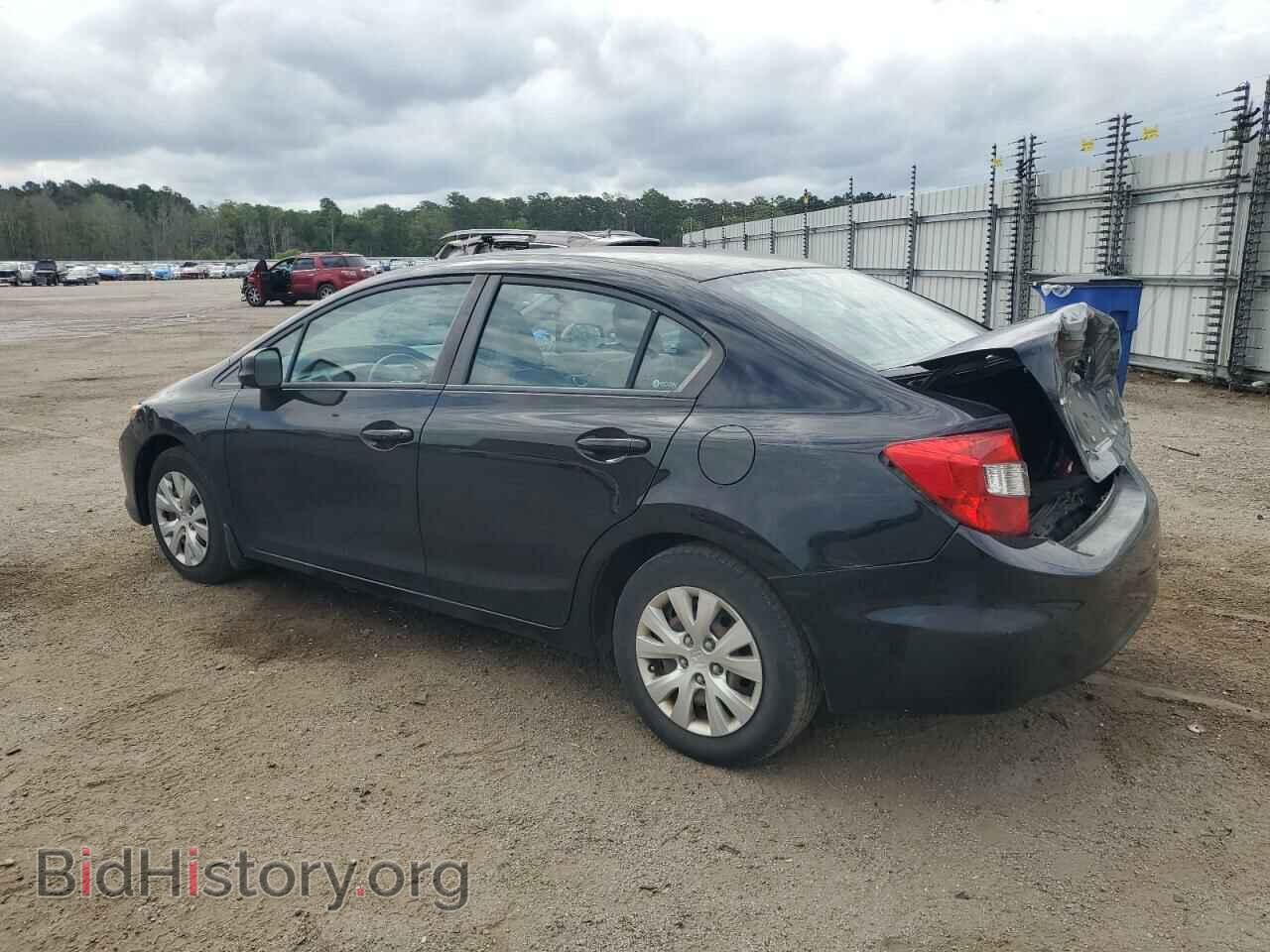 2012 HONDA CIVIC - VIN: 2HGFB2F41CH121356 - Фото 2