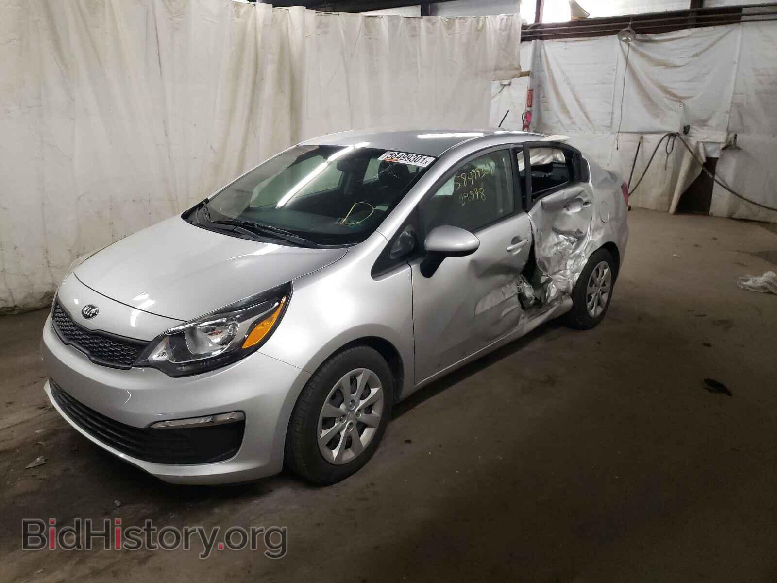2017 KIA RIO - VIN: KNADM4A35H6100073 - Фото 2