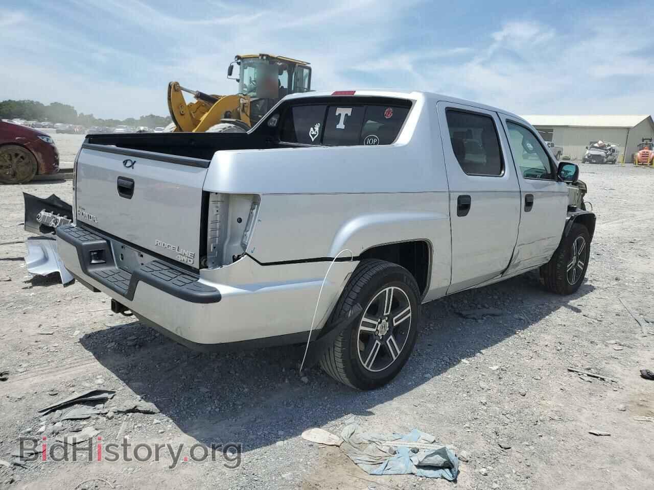 2012 HONDA RIDGELINE - VIN: 5FPYK1F77CB002087 - Фото 3