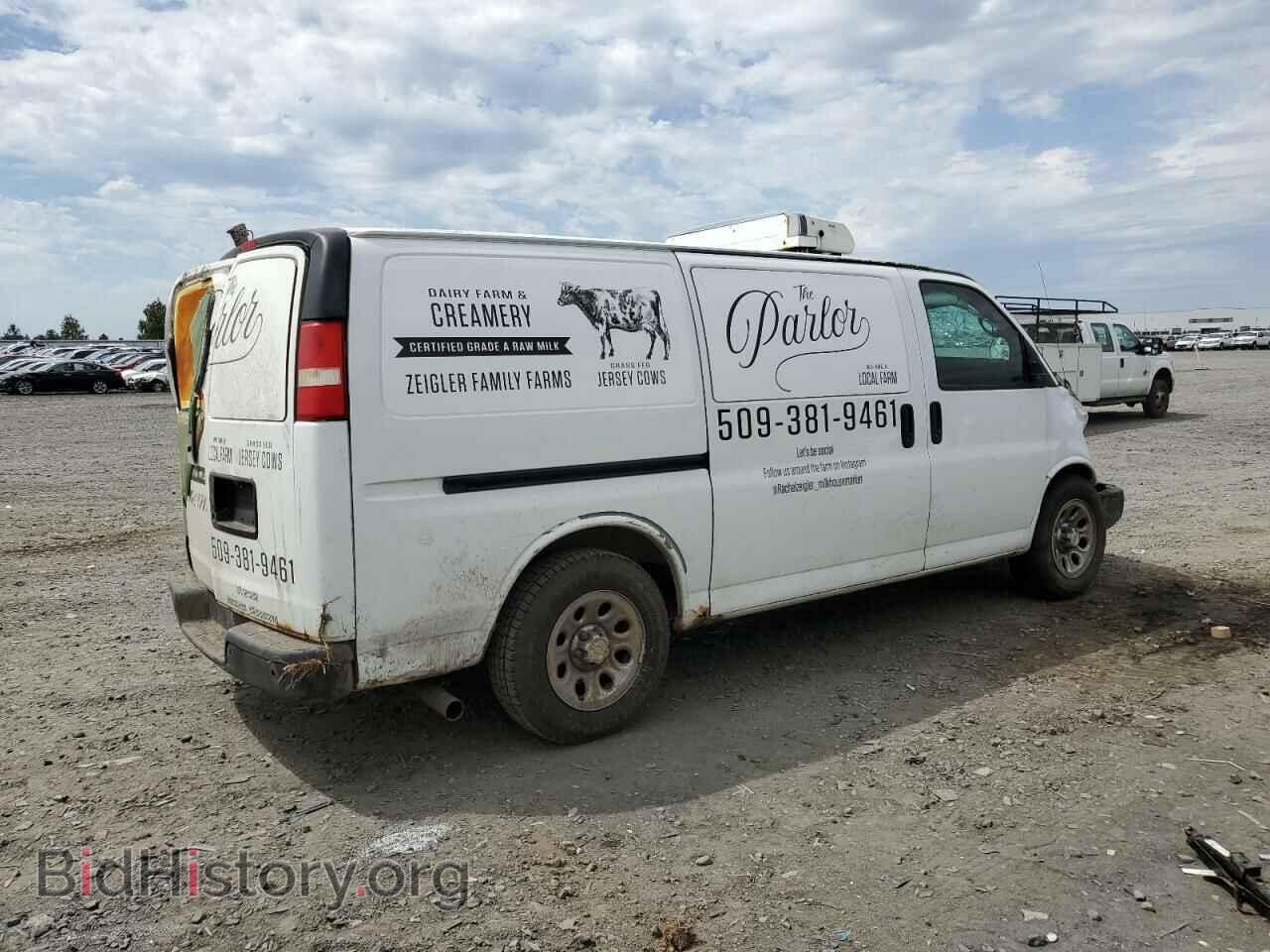 2012 CHEVROLET EXPRESS - VIN: 1GCSHAF4XC1121537 - Фото 3