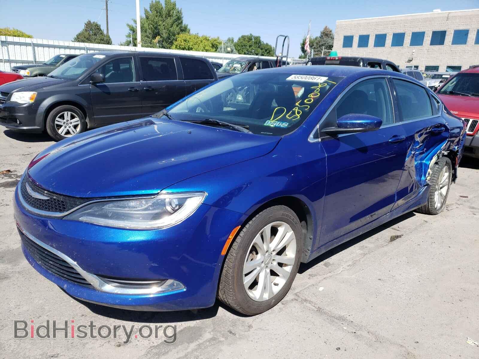 2015 CHRYSLER 200 - VIN: 1C3CCCAB7FN600147 - Фото 2