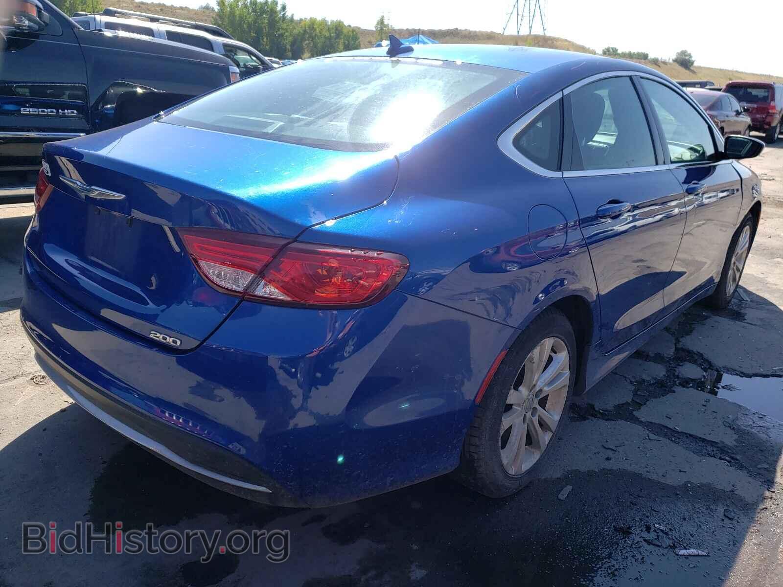 2015 CHRYSLER 200 - VIN: 1C3CCCAB7FN600147 - Фото 4