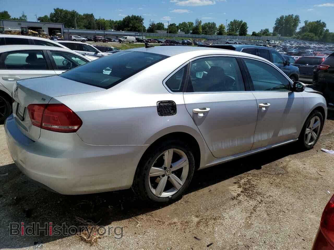 2012 VOLKSWAGEN PASSAT - VIN: 1VWBP7A3XCC104355 - Фото 3