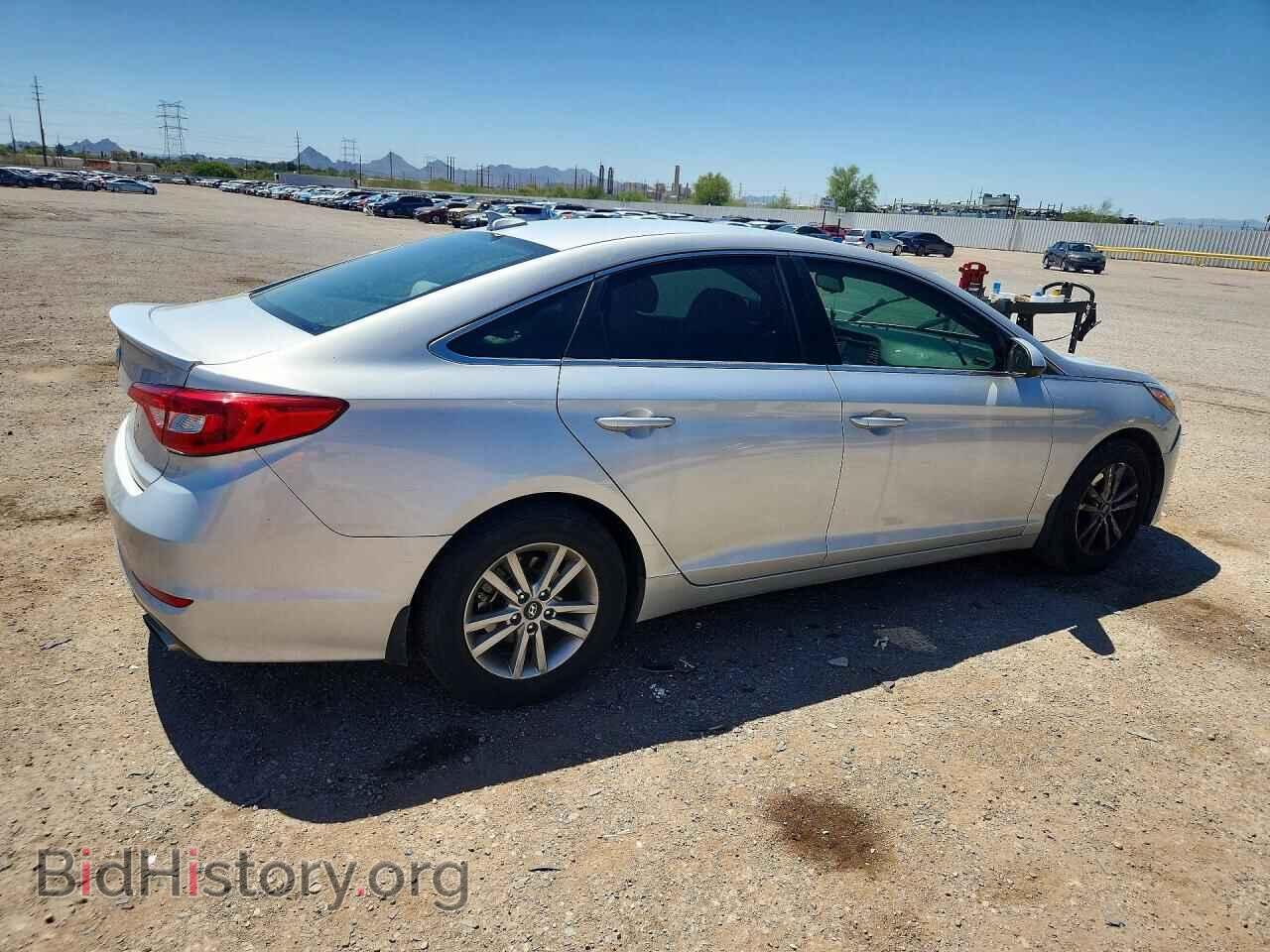 2017 HYUNDAI SONATA - VIN: 5NPE24AF8HH454702 - Фото 3