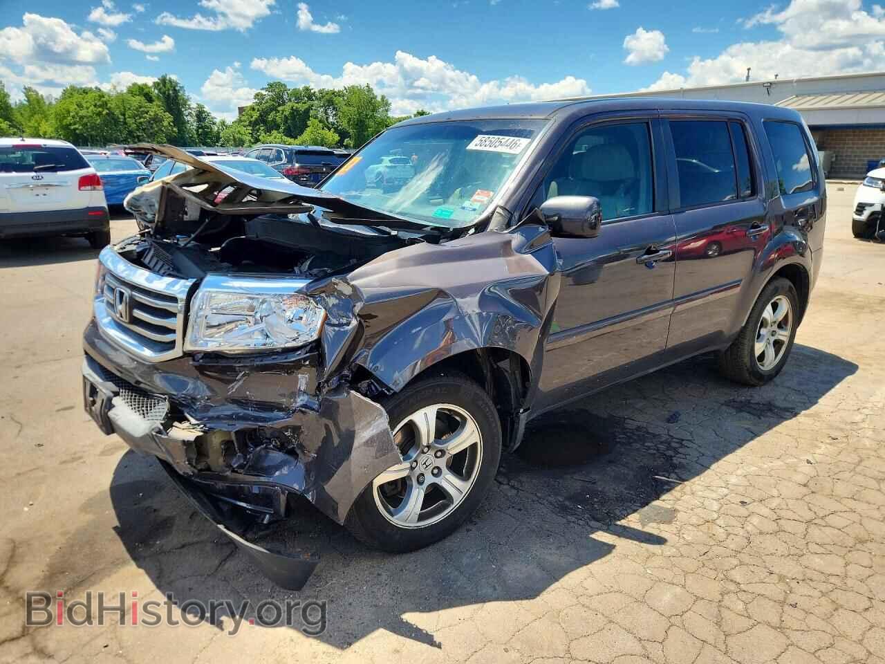 Photo 5FNYF4H40DB071559 - HONDA PILOT 2013