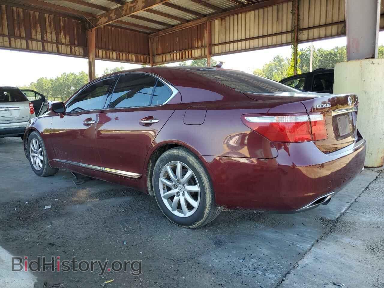 2008 LEXUS LS460 - VIN: JTHBL46F485062923 - Фото 2