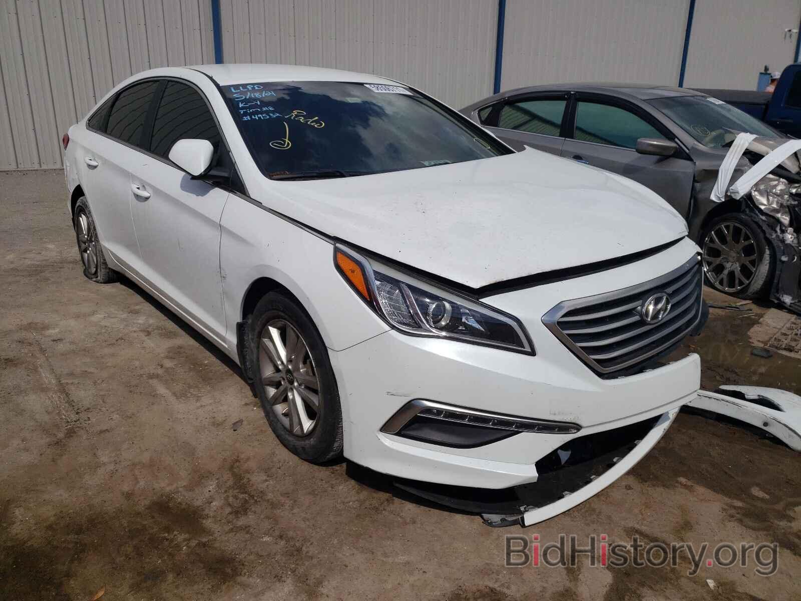 Фотография 5NPE24AF6FH227618 - HYUNDAI SONATA 2015