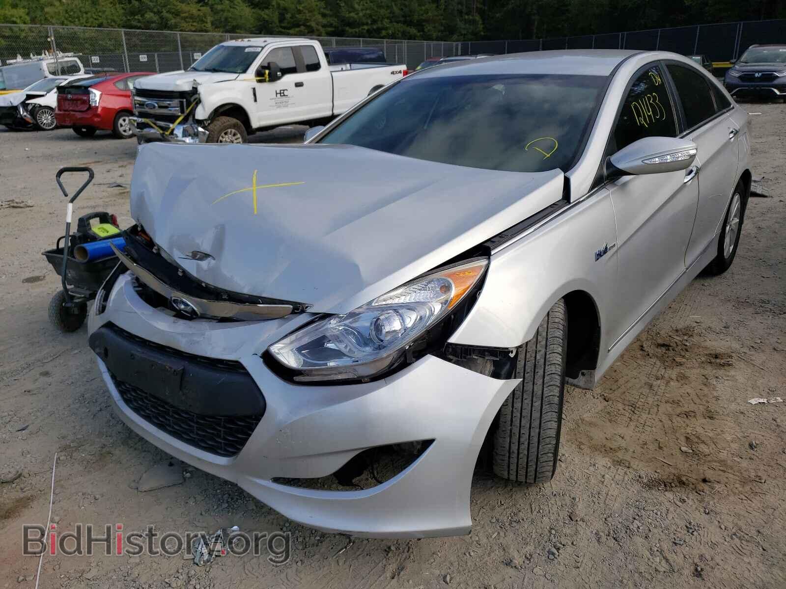 2013 HYUNDAI SONATA - VIN: KMHEC4A43DA071050 - Фото 2