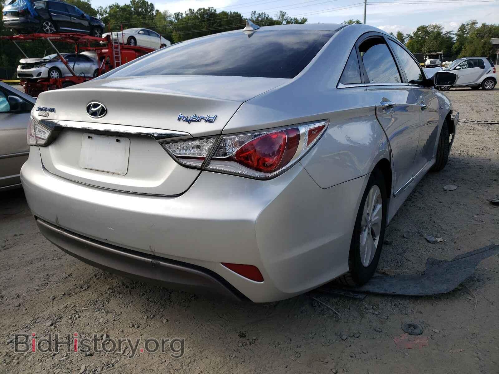 2013 HYUNDAI SONATA - VIN: KMHEC4A43DA071050 - Фото 4