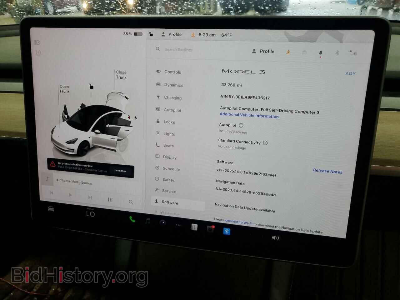 2023 TESLA MODEL 3 - VIN: 5YJ3E1EA9PF436217 - Фото 9