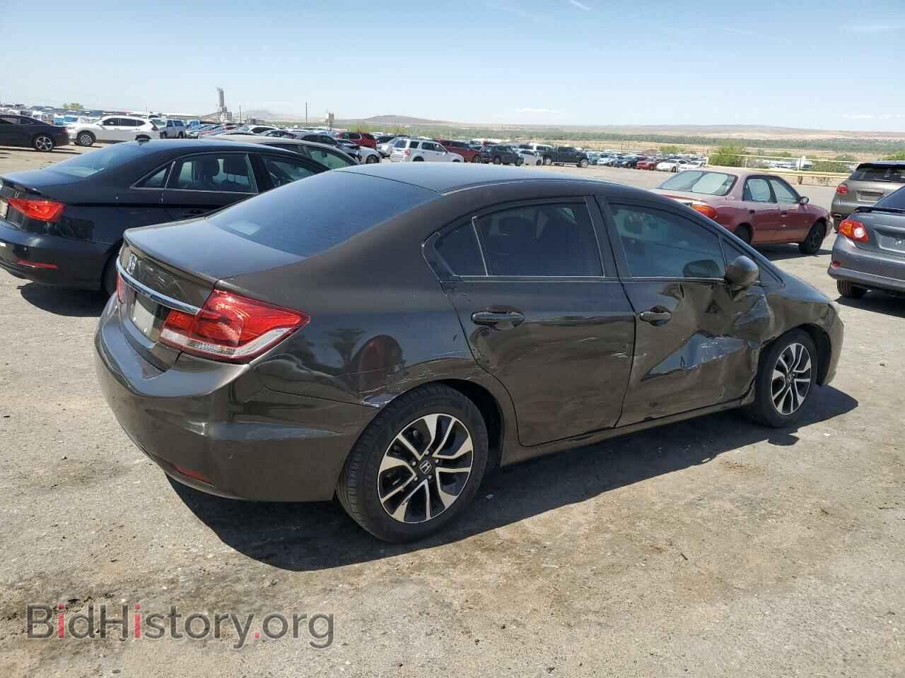 2014 HONDA CIVIC - VIN: 2HGFB2F81EH500721 - Фото 3