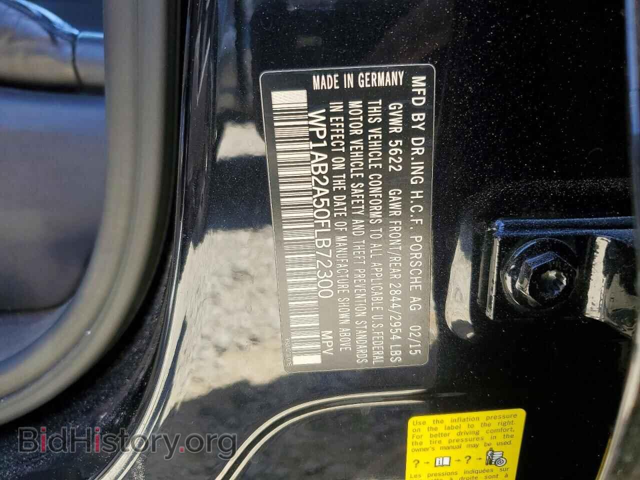 2015 PORSCHE MACAN - VIN: WP1AB2A50FLB72300 - Photo 14