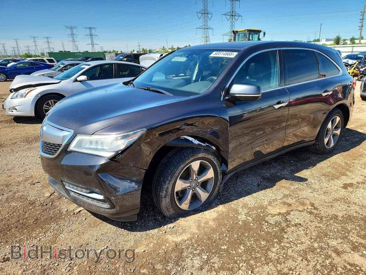 Фотография 5FRYD4H27GB016789 - ACURA MDX 2016