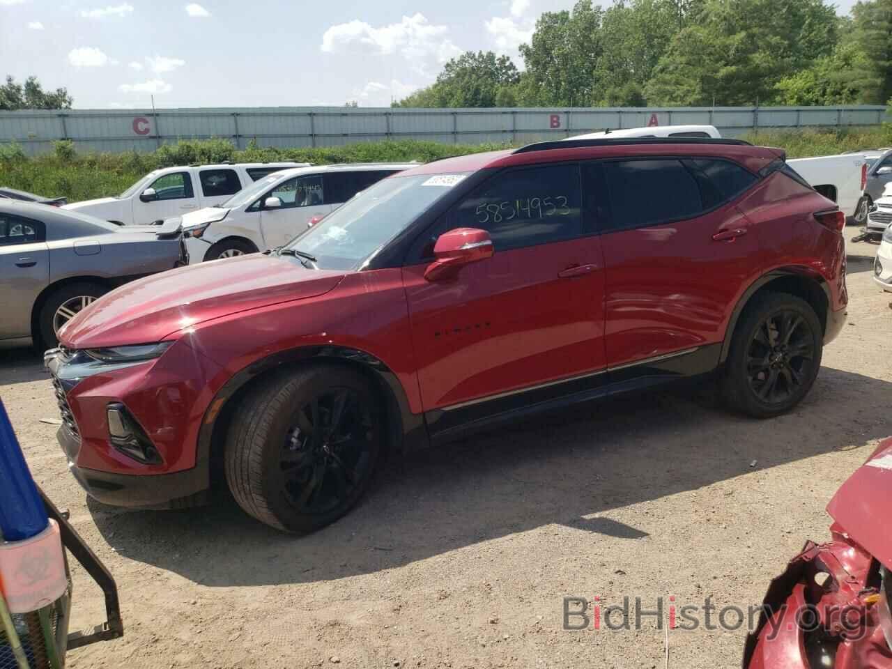 Фотография 3GNKBERS9MS585932 - CHEVROLET BLAZER 2021