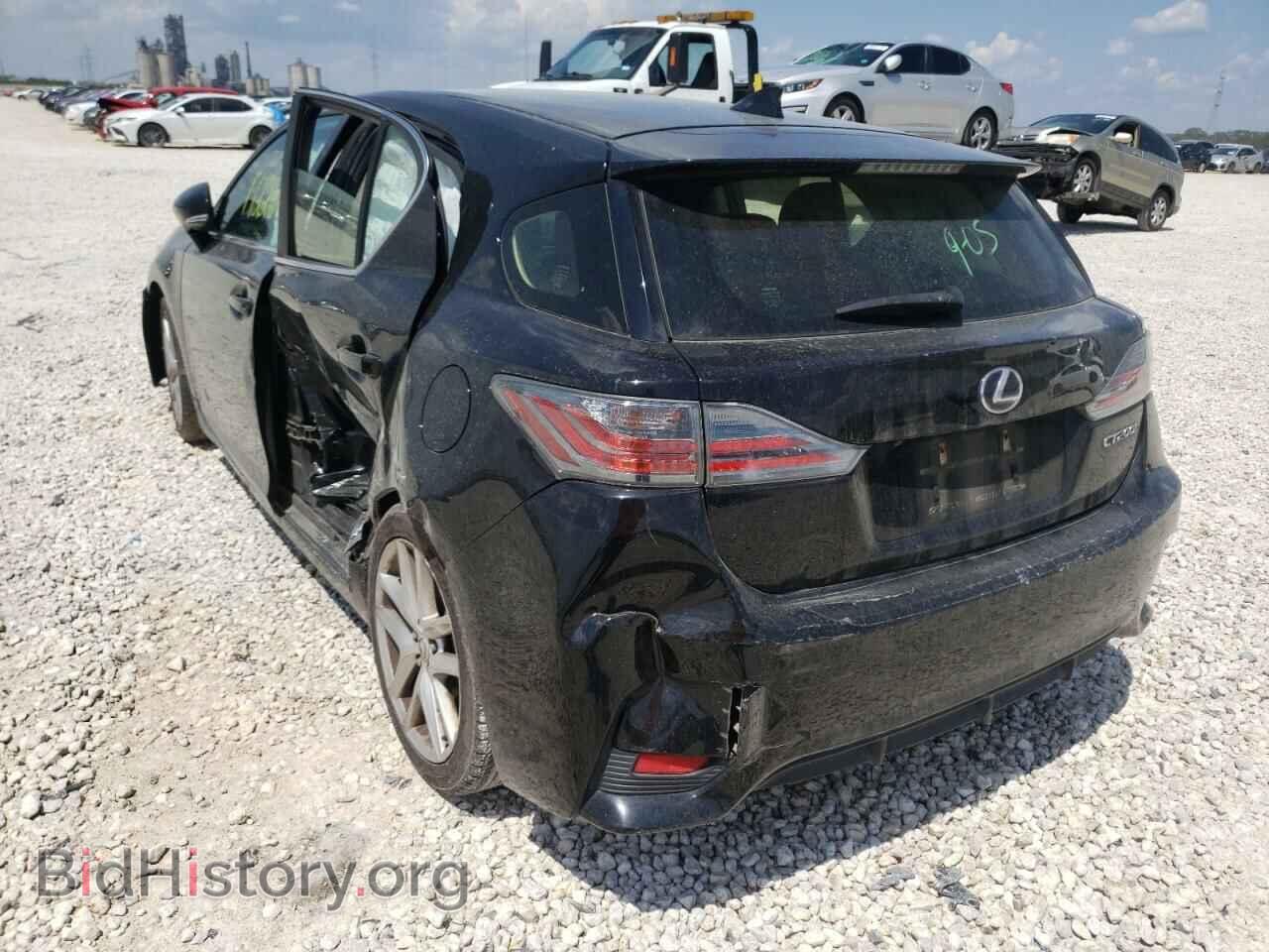 2015 LEXUS CT 200 - VIN: JTHKD5BH2F2234696 - Фото 3