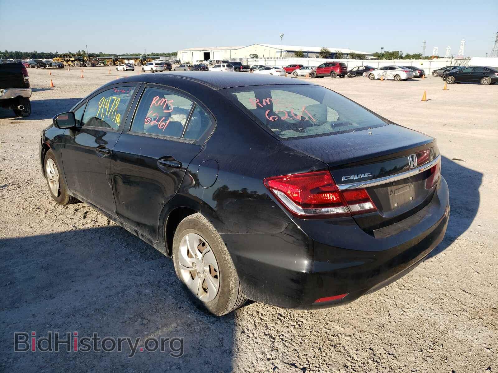 2014 HONDA CIVIC - VIN: 2HGFB2F54EH540183 - Фото 3