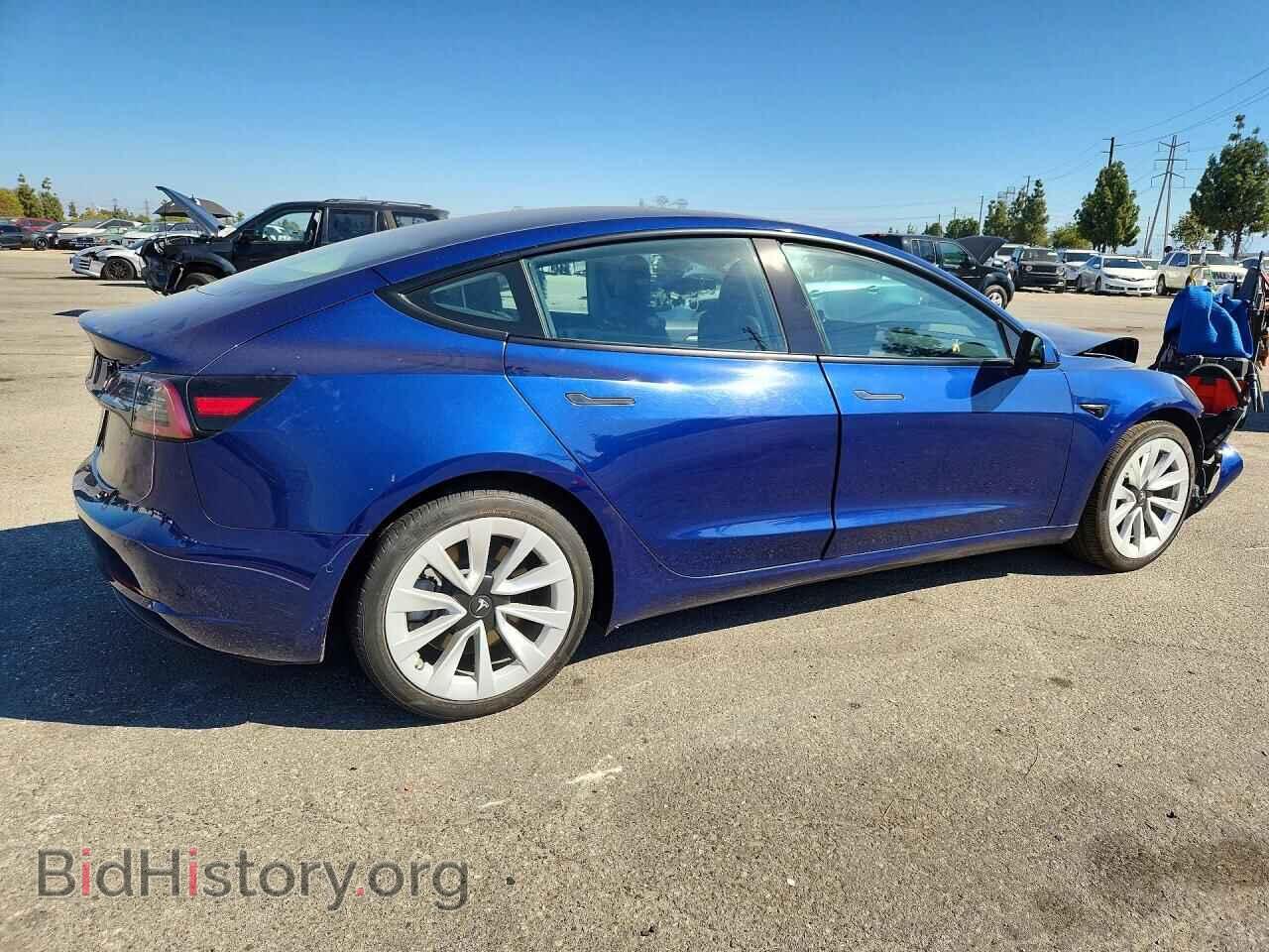 2022 TESLA MODEL 3 - VIN: 5YJ3E1EA2NF243954 - Photo 3