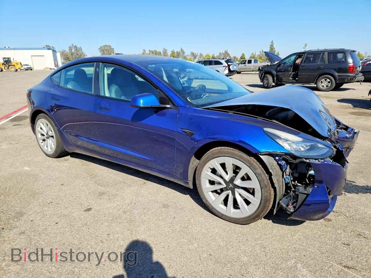 2022 TESLA MODEL 3 - VIN: 5YJ3E1EA2NF243954 - Photo 4