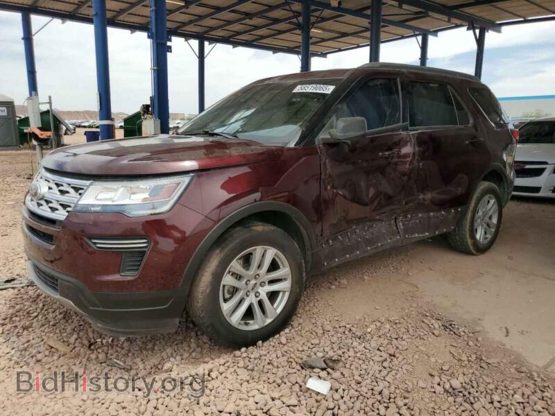 2018 Ford EXPLORER XLT (VIN 1FM5K8D85JGC54886) — фото 1 из 14, Copart, повреждение: бок