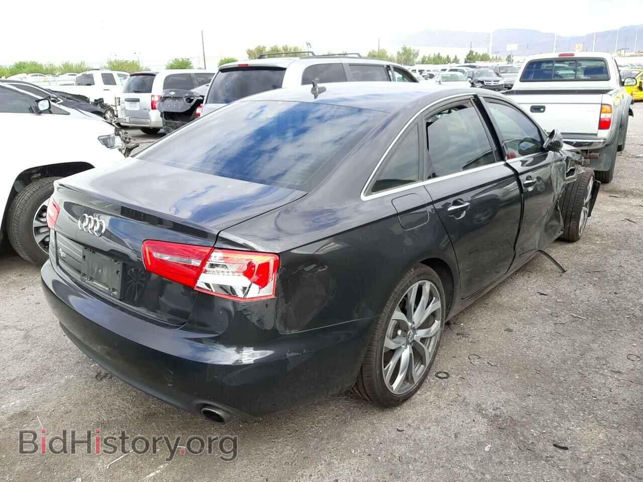 2013 AUDI A6 - VIN: WAUGFAFC3DN087015 - Фото 4