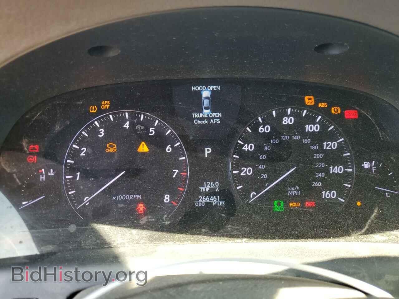 2008 LEXUS LS460 - VIN: JTHBL46FX85062442 - Фото 9