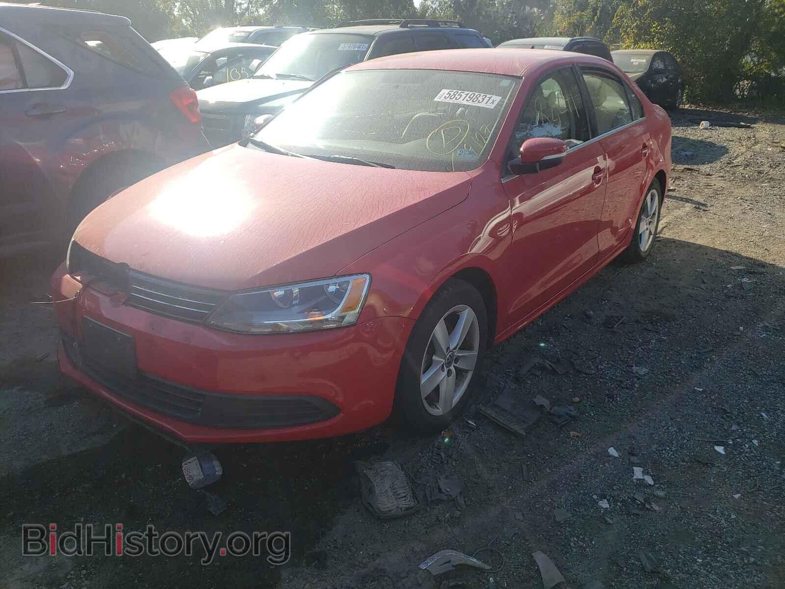 2014 VOLKSWAGEN JETTA - VIN: 3VWLL7AJ9EM252349 - Фото 2