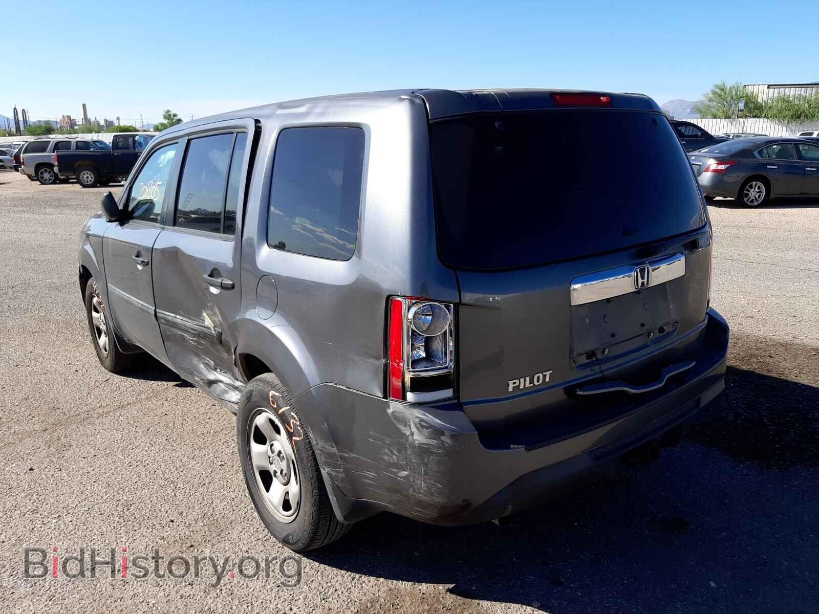 2013 HONDA PILOT - VIN: 5FNYF3H22DB002025 - Фото 3