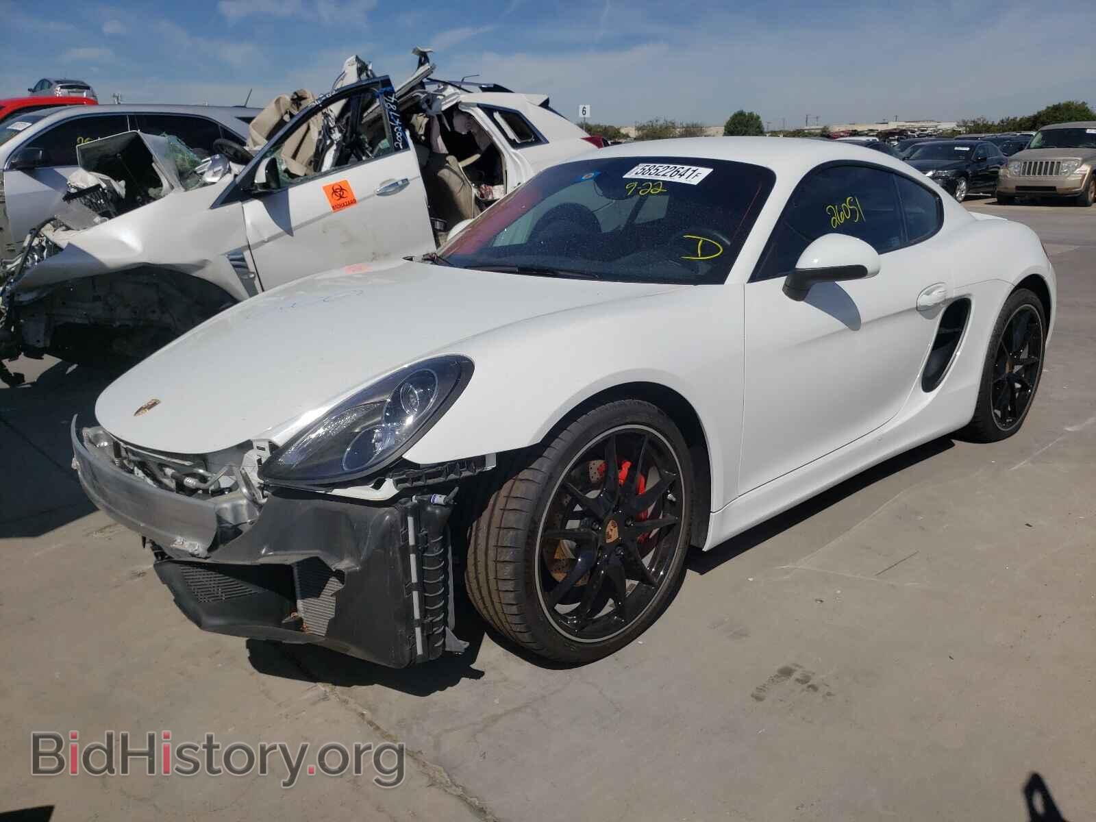 2014 PORSCHE CAYMAN - VIN: WP0AB2A82EK192984 - Фото 2