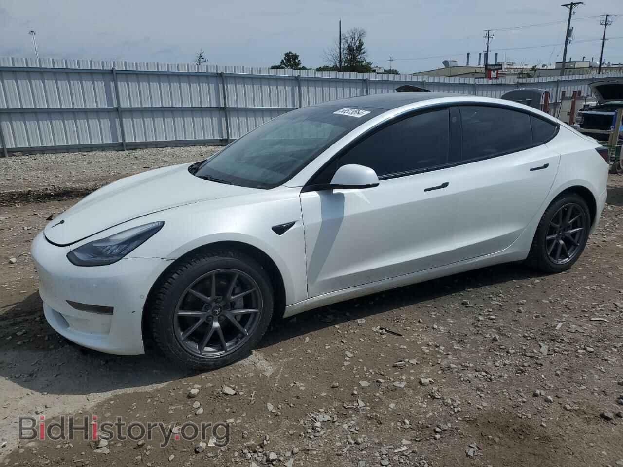 Photo 5YJ3E1EA1MF854279 - TESLA MODEL 3 2021