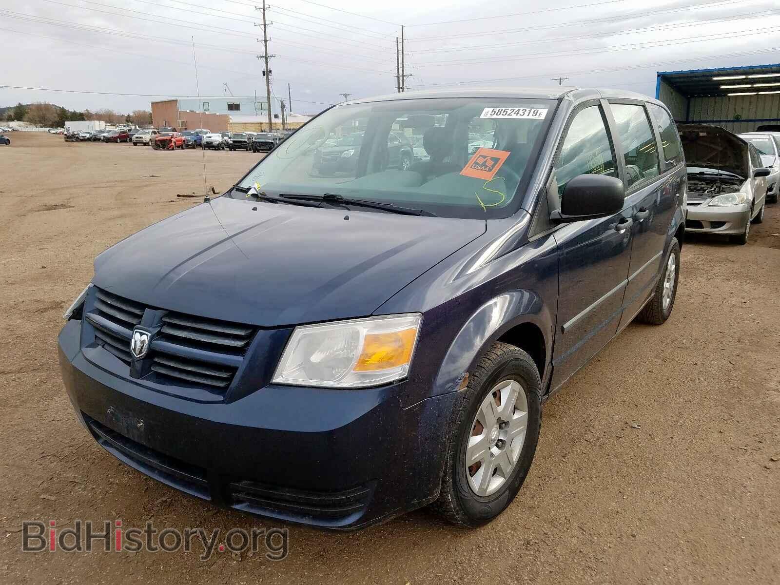 2008 DODGE CARAVAN - VIN: 2D8HN44H08R123473 - Фото 2