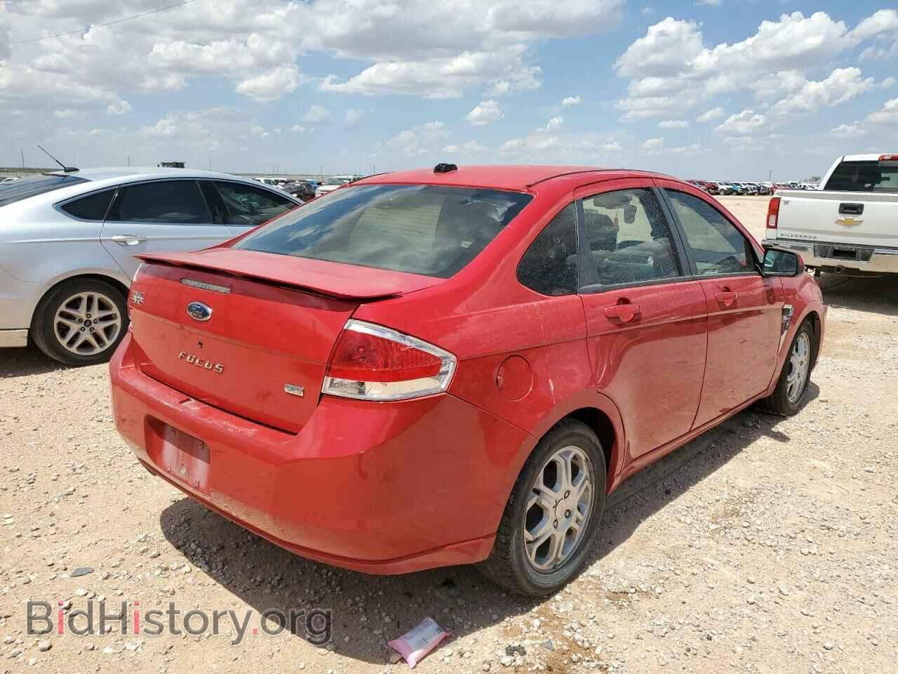 2008 FORD FOCUS - VIN: 1FAHP35N78W275996 - Фото 3