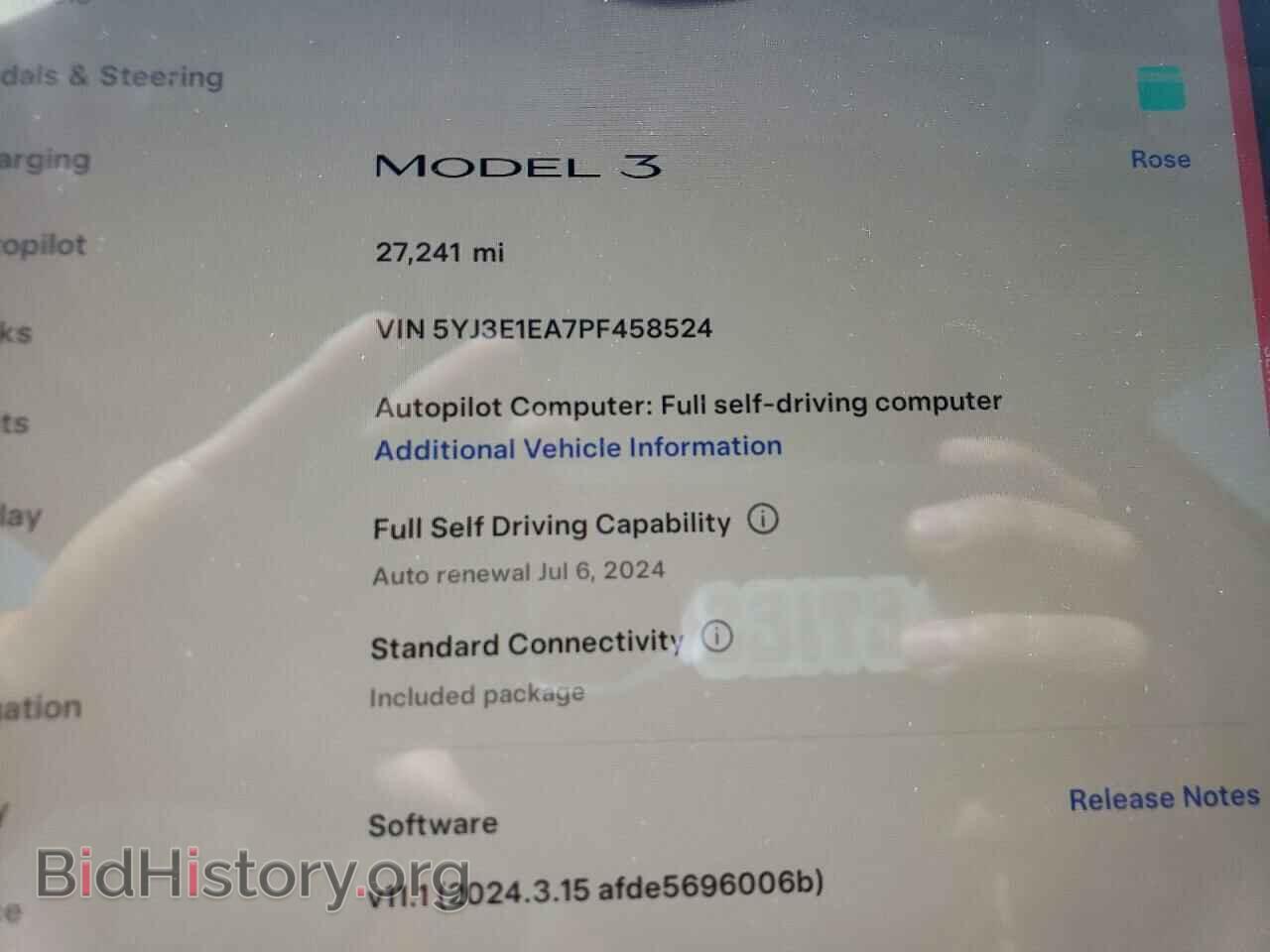 2023 TESLA MODEL 3 - VIN: 5YJ3E1EA7PF458524 - Photo 9
