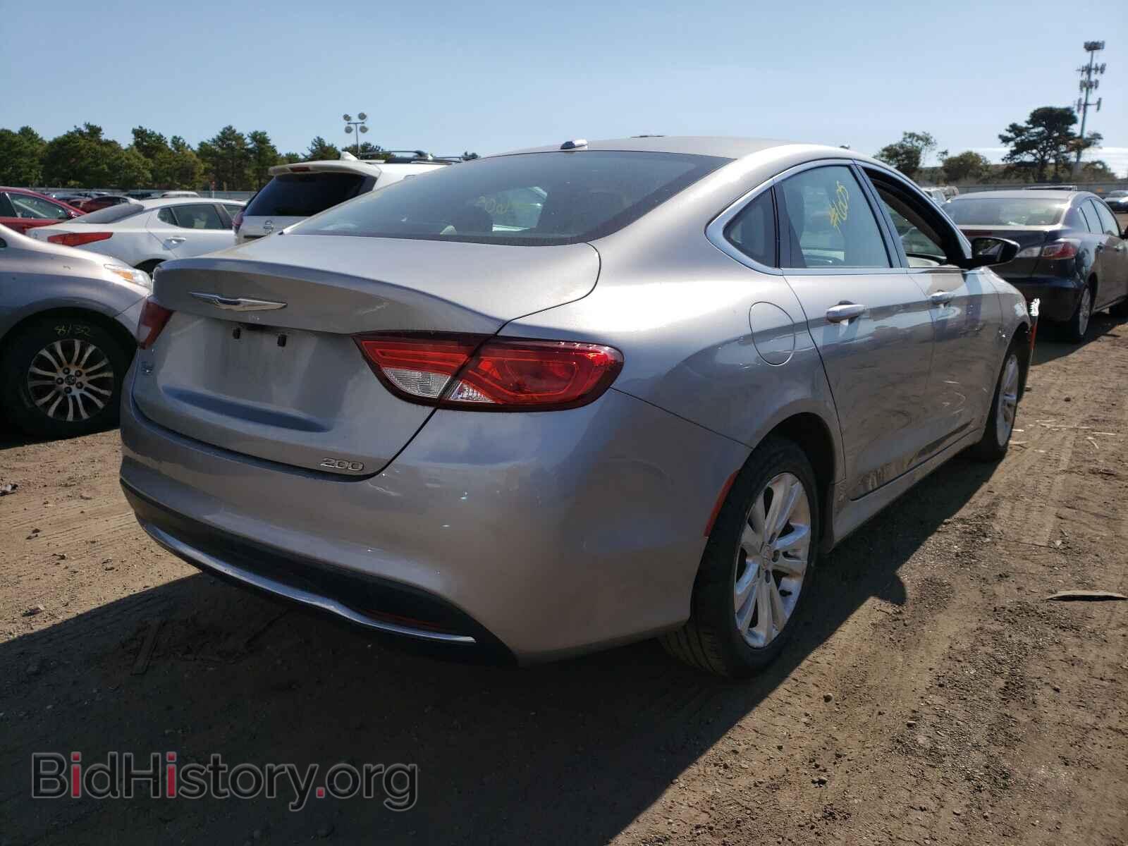 2015 CHRYSLER 200 - VIN: 1C3CCCAB2FN663706 - Photo 4
