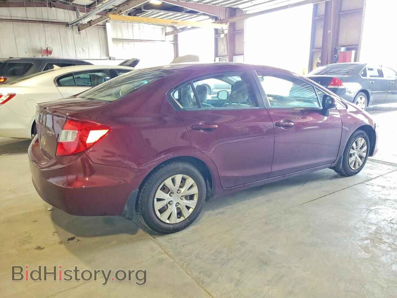 2012 HONDA CIVIC - VIN: 19XFB2F52CE038599 - Фото 3