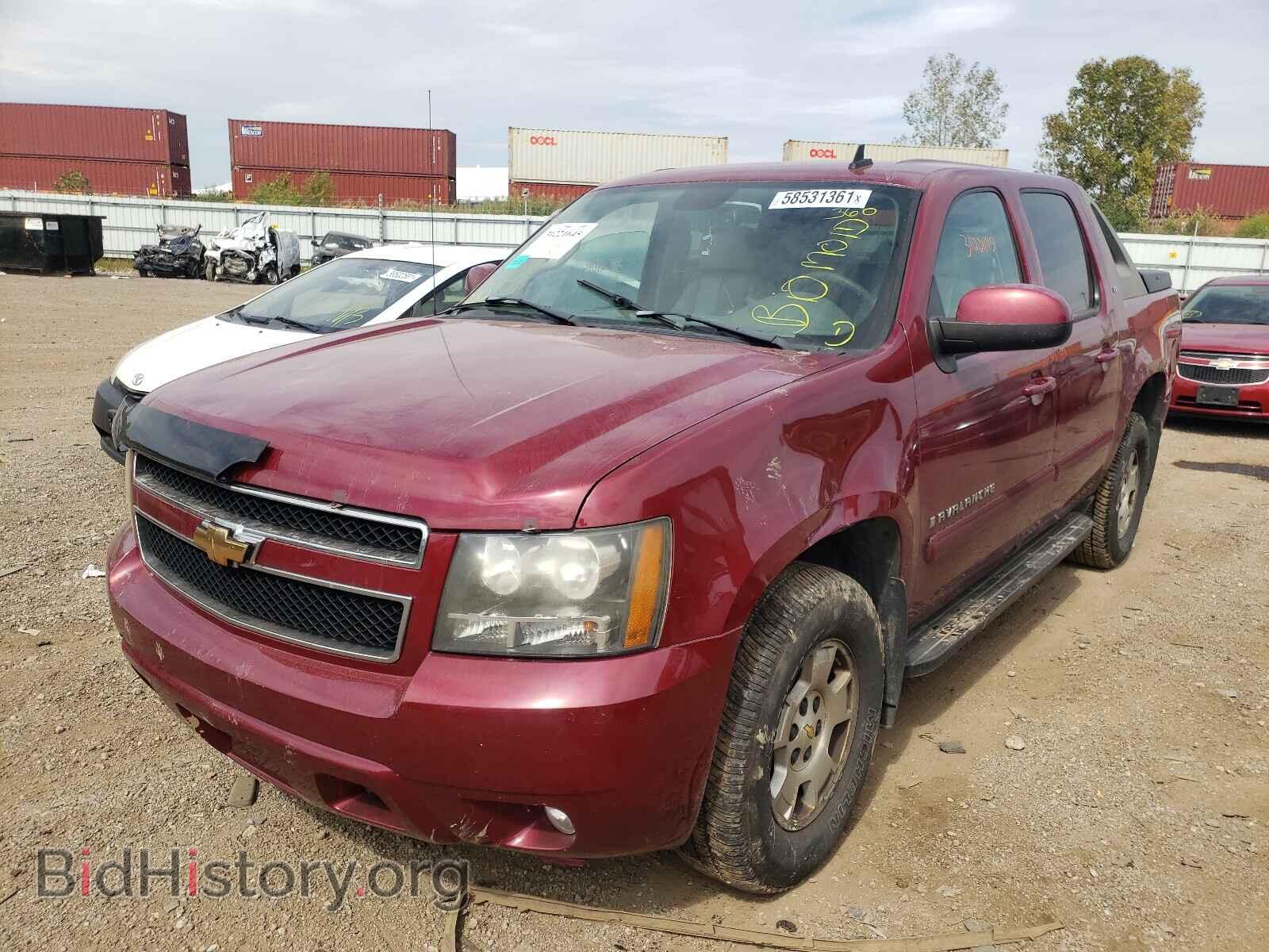 2007 CHEVROLET AVALANCHE - VIN: 3GNFK12387G144474 - Фото 2