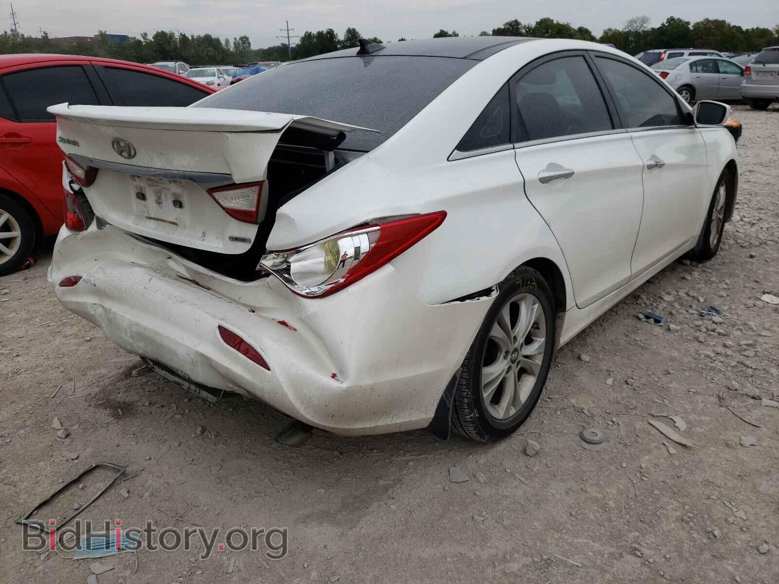 2013 HYUNDAI SONATA - VIN: 5NPEC4AC3DH523468 - Фото 4