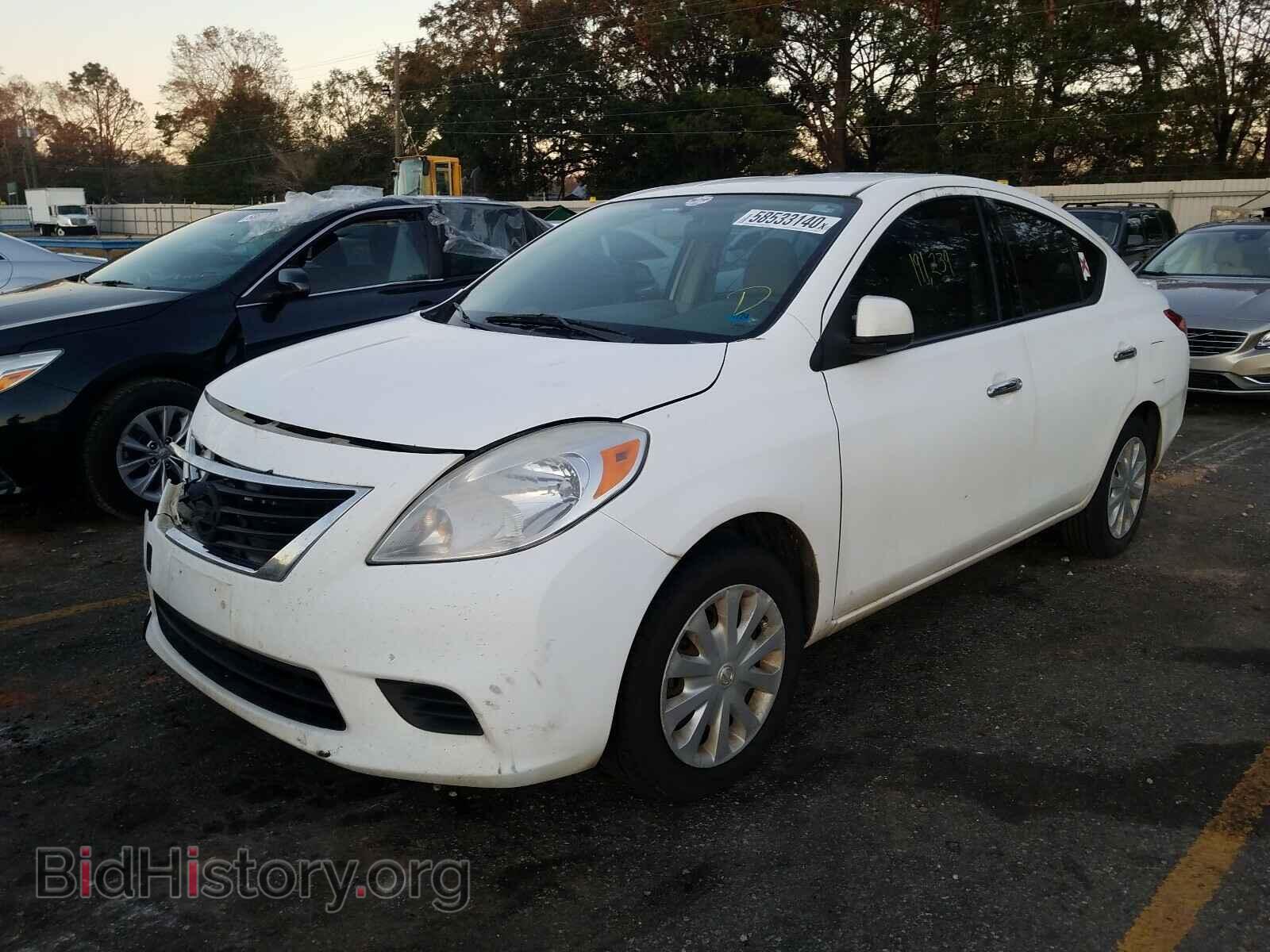 2014 NISSAN VERSA - VIN: 3N1CN7AP7EL820432 - Фото 2