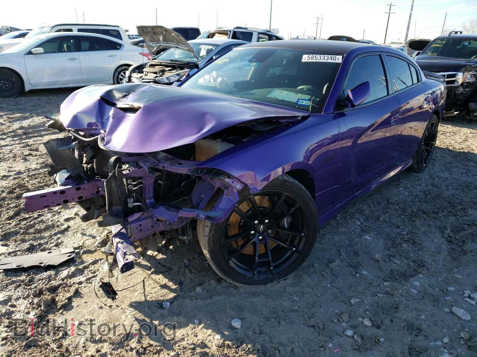 2018 DODGE CHARGER - VIN: 2C3CDXGJ5JH284476 - Фото 2