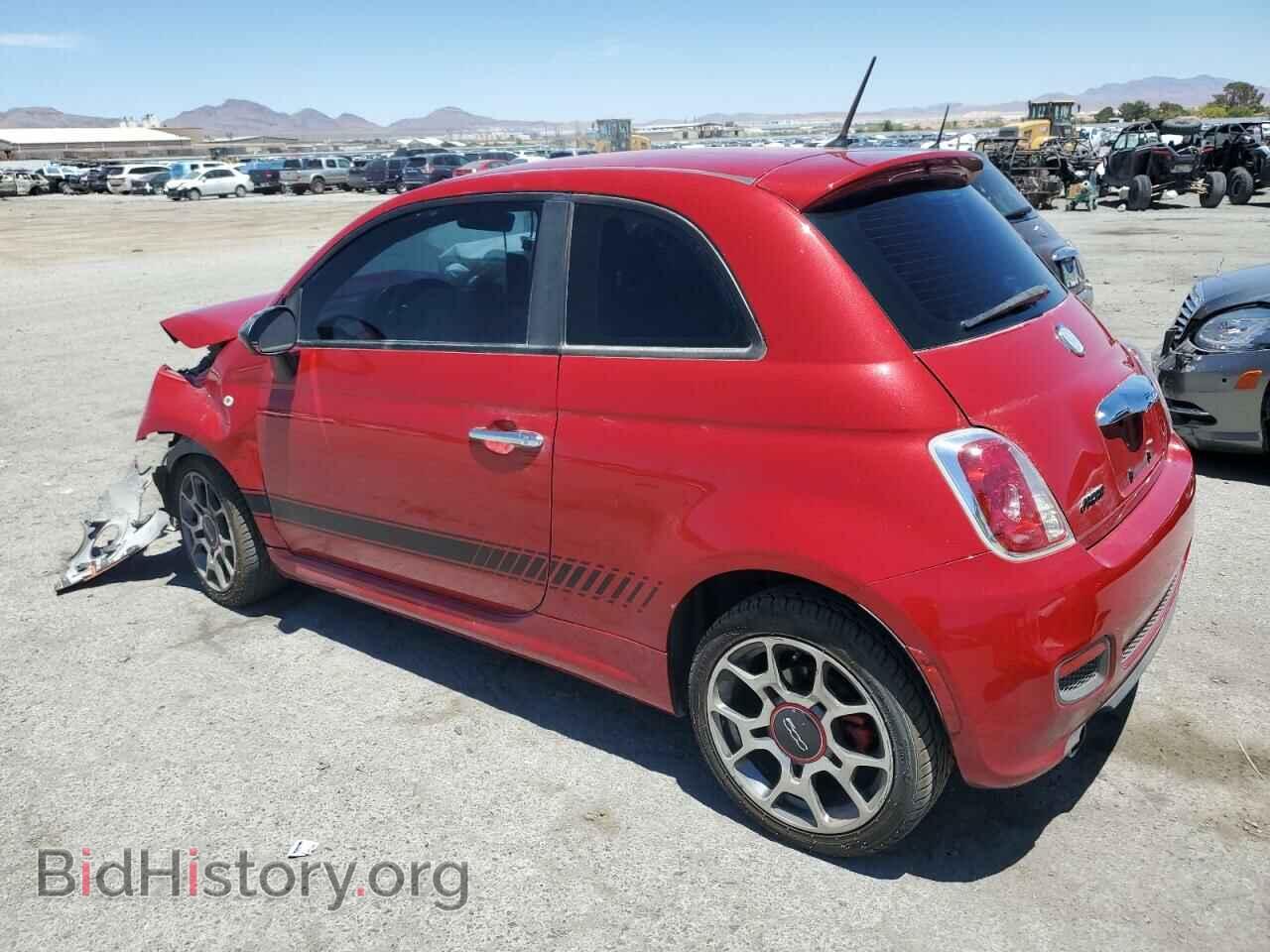 2012 FIAT 500 - VIN: 3C3CFFBR1CT187769 - Фото 2