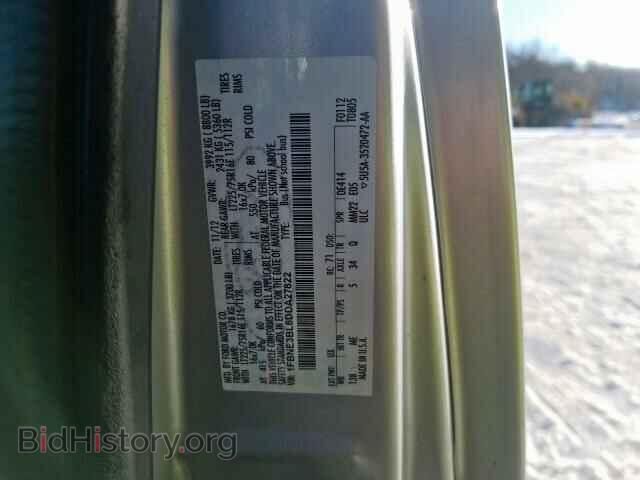 2013 FORD ECONOLINE - VIN: 1FBNE3BL6DDA27822 - Фото 10