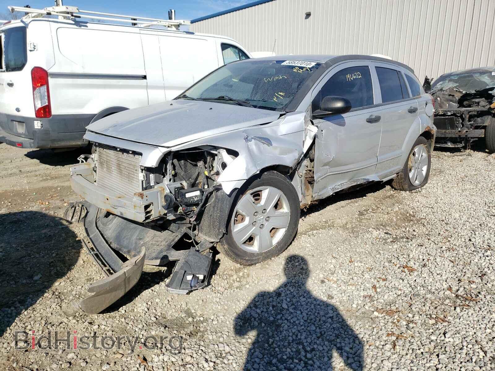 2007 DODGE CALIBER - VIN: 1B3HB48B27D204958 - Фото 2